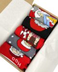 Xmas Set Σετ από 5 ζευγάρια κάλτσες με σχέδια /