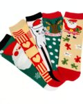 Mad Cat Set Σετ από 5 ζευγάρια κάλτσες με σχέδια /