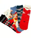 Rudolph Set Σετ από 5 ζευγάρια κάλτσες με σχέδια /