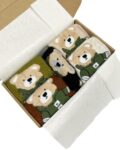 Plush Set Σετ από 5 ζευγάρια κάλτσες με σχέδια /