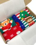 Christmas Tree Set Σετ από 5 ζευγάρια κάλτσες με σχέδια /