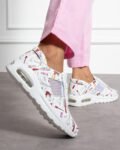 Coiffeur Ελαφριά δερμάτινα επαγγελματικά sneakers για κομμωτές /