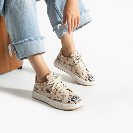 Γυναικεία δερμάτινα ανατομικά sneakers Sneakers γυναικεία πολύχρωμα Γυναικεία δερμάτινα ανατομικά sneakers