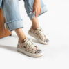 Γυναικεία πράσινα sneakers από φυσικό δέρμα Sneakers γυναικεία πολύχρωμα 5