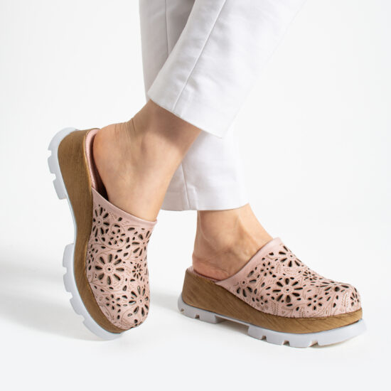 Γυναικεία Imara Bloom Pink от Естествена кожа
