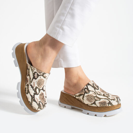 Γυναικεία Imara Python Natural от Естествена кожа